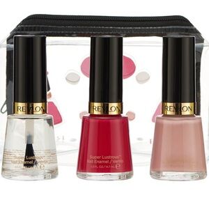 NWT Revlon Super Lustrous Nail Enamel Kit